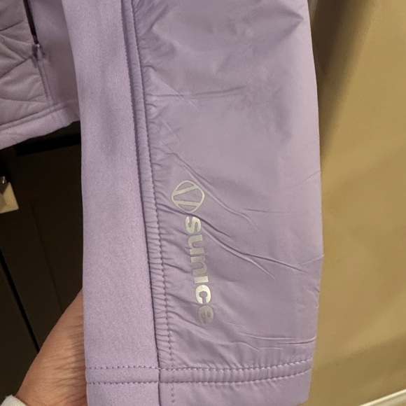 NWT Sunice Hybrid Pullover Lavender Quilted Jacket! Very NICE! Buttery soft - Picture 3 of 5